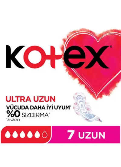 Kotex Ultra Single Uzun Ped 7 Adet