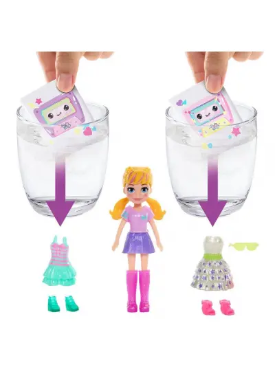 NessiWorld HRD65 Polly Pocket Radyo Temalı Moda Eğlencesi Oyun Seti