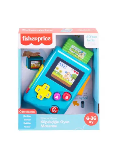 HBC91 Fisher-Price® Eğlen ve Öğren Köpekçiğin Oyun Macerası, Türkçe / +6 ay