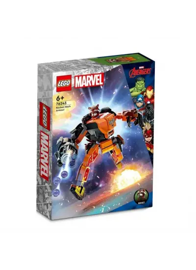 LEGO Marvel Rocket Robot Zırhı 76243