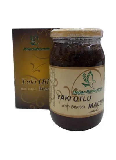 Yakı Otlu Ballı Bitkisel Karışım Cam Kavanoz 450 Gr