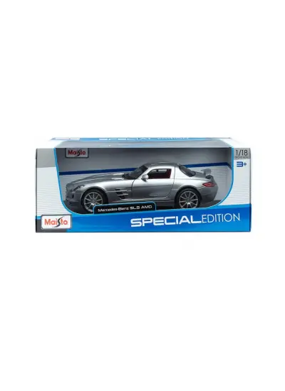 Nessiworld MAIS 31389 Maisto 1/18 Mercedes-Benz SLS AMG Model Araba -Necotoys