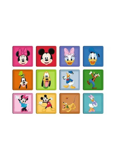 PUZZLE-93344 2IN1 Disney Puzzle -Trefl