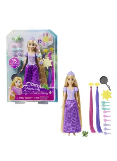 Nessi World HLW18 Disney Prenses Renk Değiştiren Sihirli Saçlı Rapunzel