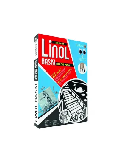 5004 Linol Baskı Seti -Kumtoys