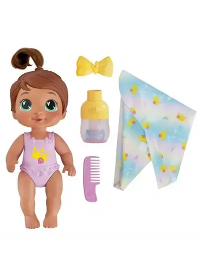 Baby Alive Bebeğimle Şampuan Eğlencesi Esmer F9120