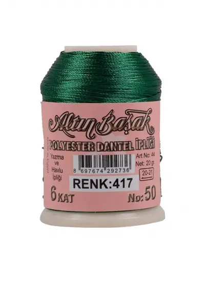 Altınbaşak Oya ve Dantel İpi 20 gr - - No: 417