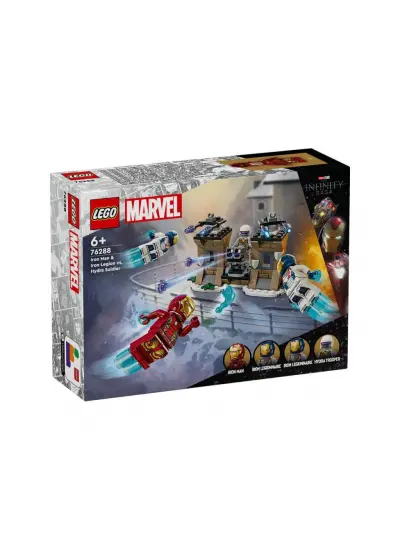 76288 Lego Marvel Iron Man ve Iron Ordusu, Hydra Soldiera Karşı 135 parça +6 yaş