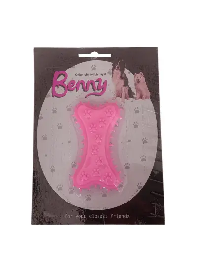 Benny Köpek Oyuncağı Kemik 5.5 x 10 cm Pembe