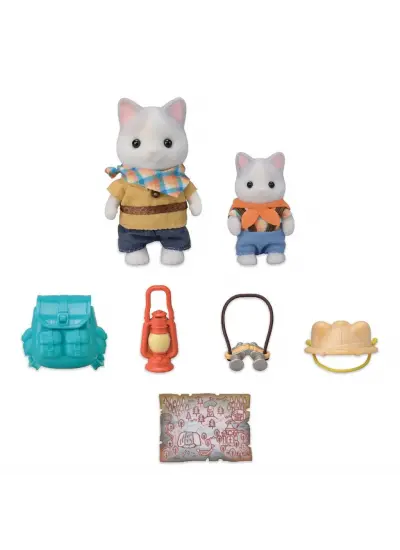 Sylvanian Families Heyecanlı Keşif Seti Latte Kedi Abi ve Kardeş 5763