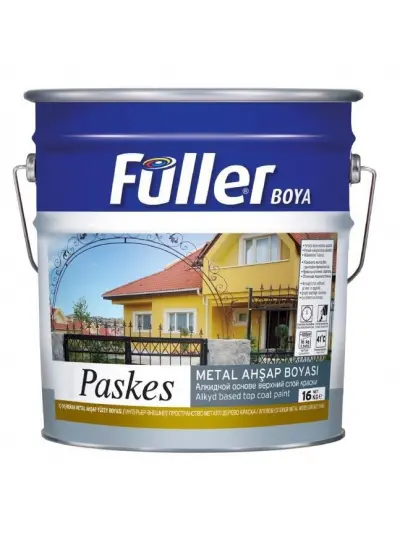 Paskes Sentetik Metal Boya 2,5 Kg Beyaz