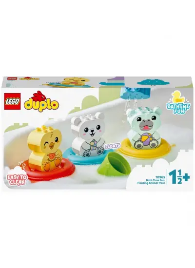 Nessiworld LEGO DUPLO İlk Banyo Zamanı Eğlencesi Yüzen Hayvan Treni 10965