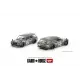 NessiWorld Mini GT 1/64 Datsun Kaido 510 Wagon Carbon Fiber