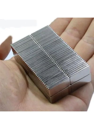 N35 20x10x2 Mm Neodyum Mıknatıs 2000 Adet, Köşeli, Nikel Kaplamalı Kaliteli Ve Dayanıklı Ürün