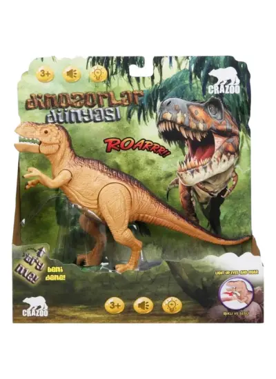 Tyrannosaurus Rex Dinozor Işıklı Sesli - RS6171