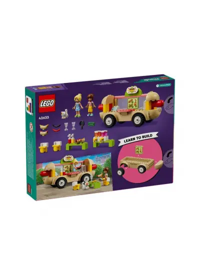 42633 LEGO® Friends Sosisli Sandviç Arabası 100 parça +4 yaş