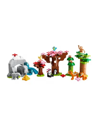 10974 Lego Duplo - Vahşi Asya Hayvanları, 117 parça +2 yaş