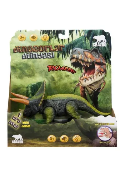 Triceraptors Dinozor Işıklı Sesli - RS6171