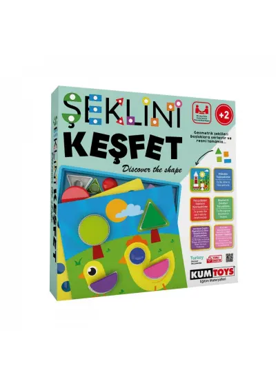 Nessiworld Kumtoys Şeklini Keşfet Dikkat ve Kavrama Oyunu