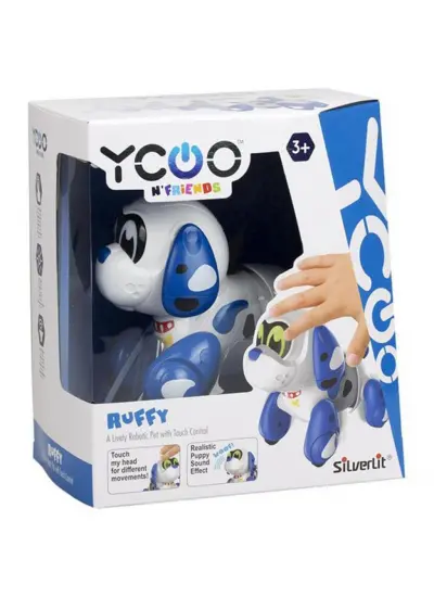 Silverlit Ruffy Hareket ve Ses Efektli Robot Köpek