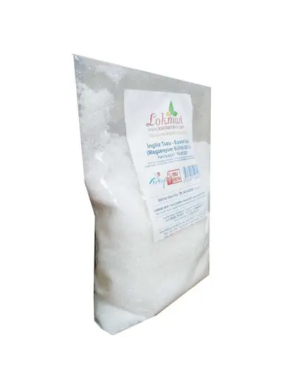 İngiliz Tuzu Yenilebilir Epsom Salt Magzenyum Sülfat 500 Gr