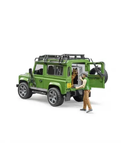 Nessiworld Bruder Land Rover Arazi Aracı & Orman Bekçisi ve Köpeği BR02587