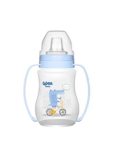 Wee Baby Akıtmaz Kulplu PP Antikolik Bardak 250ml 754