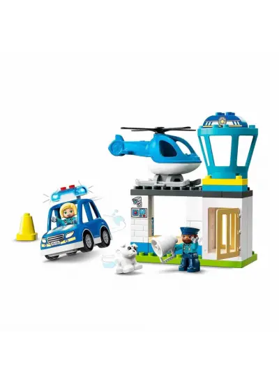 Nessiworld LEGO DUPLO Kurtarma Polis Merkezi ve Helikopter 10959