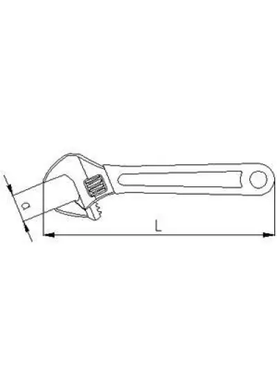 İzeltaş 0600 Kurbağacık Anahtar  15 ''