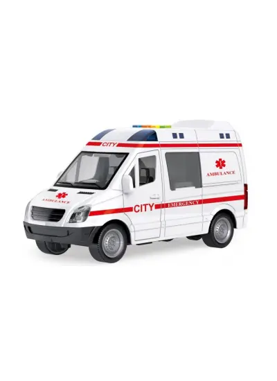 WY590E-F1:16SürtmeliSesliIşıklıAmbulans/PolisArabası