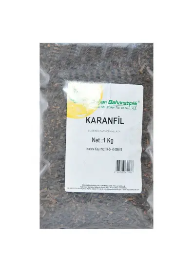 Karanfil Doğal Tane 1000 Gr Paket