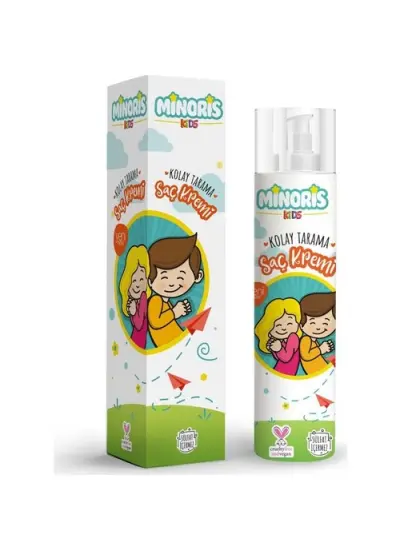 Minoris Kids Organik Kolay Tarama Saç Kremi 200ml