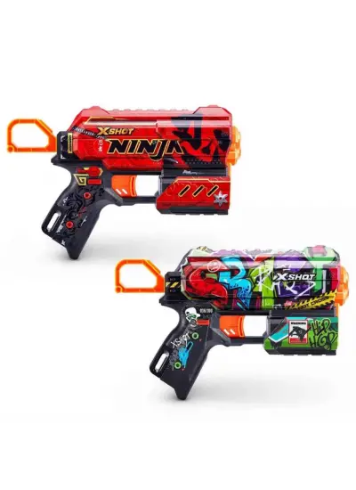 Nessiworld X-Shot Skins Flux 2li Blaster 16 Dartlı