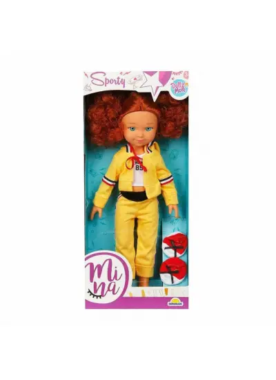 30041 Mina Sporty Bebek 35 cm  -Sunman