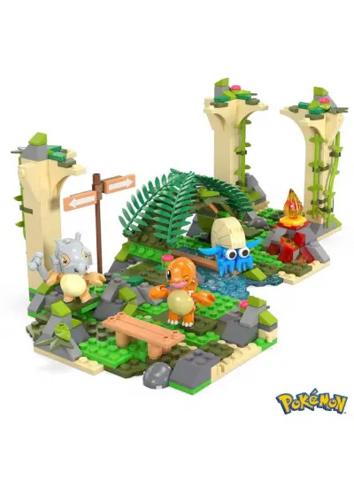 HDL86 MEGA™ Pokémon™ Jungle Ruins - Adventure Builder Antik Kent Seti 464 parça +7 yaş