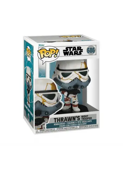 Nessiworld Funko POP Star Wars Ahsoka Thrawn's Night Trooper with Blue Mouthpiece