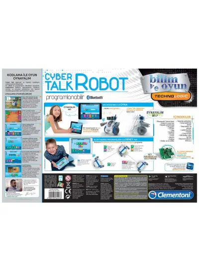 64447 Cyber Talk Robot - Robotik Laboratuvarı +8 yaş