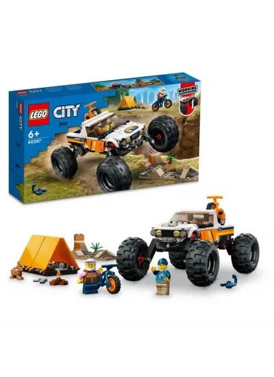 LEGO City 4x4 Arazi Aracı Maceraları 60387