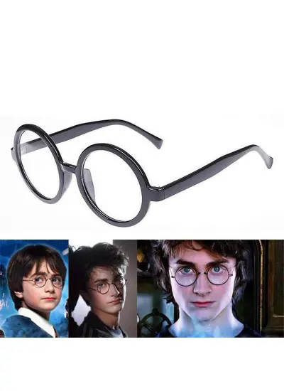 Siyah Çerçeveli Harry Potter Gözlüğü