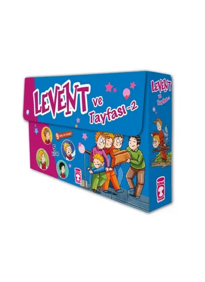 Levent ve Tayfası - 02 Set (5 Kitap Takım)  (4022)