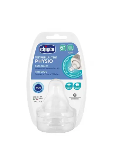 Chicco Well-Being 2'Li Biberon Emziği 6+ Ay