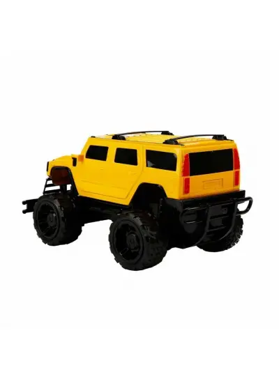 1:14 Uzaktan Kumandalı Big Foot Usb Şarjlı Hummer 34 cm. - Sarı