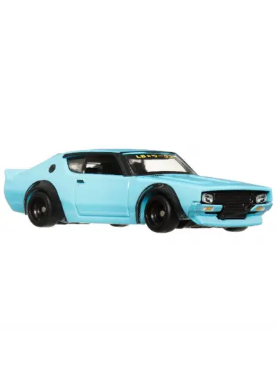 Hot Wheels Team Transport Nissan Skyline 2000 GT-R Fleet Flye HRV45