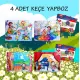 4 Set - 96 Parça  Müzik ve Sahne 5+ Keçe Yapboz - 5 Yaş Puzzle