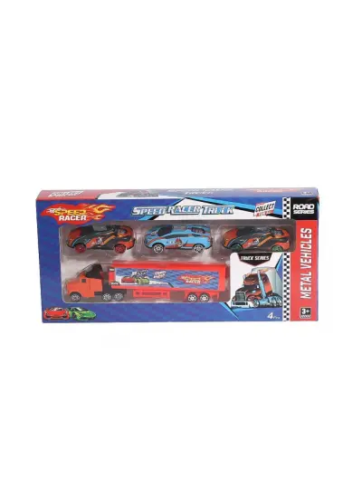 NessiWorld TOY-40 Tır Seti 3'lü Metal Araba -Toysan