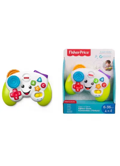 FWG23 Fisher-Price® Eğitici Oyun Kumandası / Türkçe / Eğlen ve Öğren