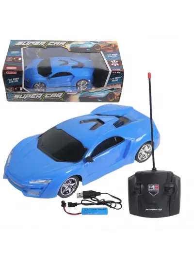 Nessiworld 1:18 Super Car Şarjlı Kumandalı Spor Araba