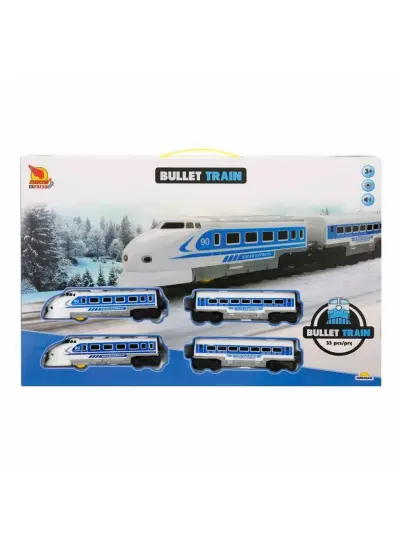 NessiWorld 01550 Sesli ve Işıklı Tren Seti 33 Parça -Sunman