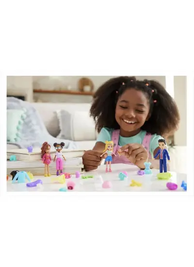 HKW10 Polly Pocket ve Arkadaşları Kombin Eğlencesi Oyun Seti