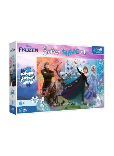 PUZZLE-50022 Frozen 160 Parça XL Çocuk Puzzle